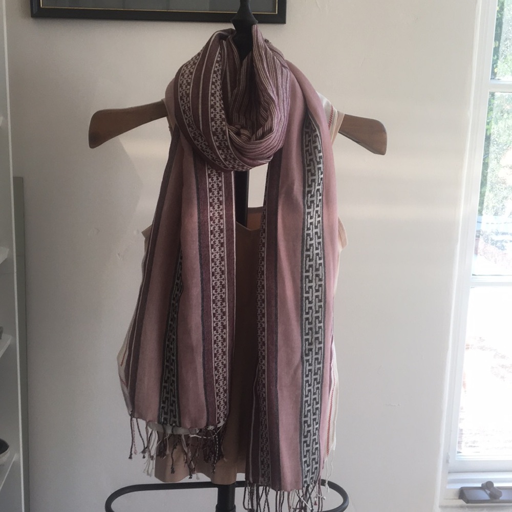 Reversible Tory Burch scarf or shawl